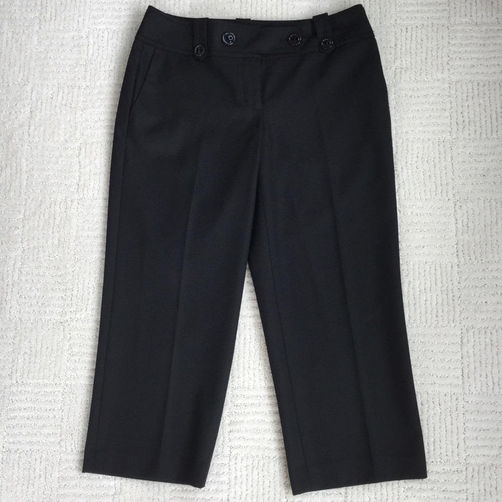 Ann Taylor "Lindsay" Dressy Cropped Trousers